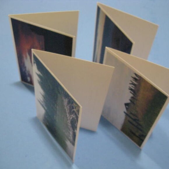 Lot of 4 Real Photo Art Print Cards Lot #2 - Picture 6 of 7